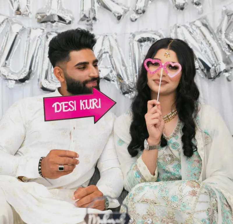 Desi Wedding fotorekvisitter