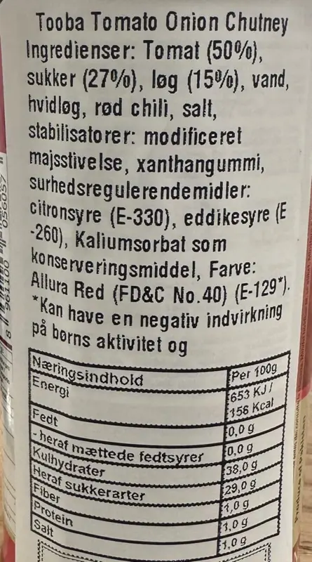 Tomato Onion Chutney, 300g