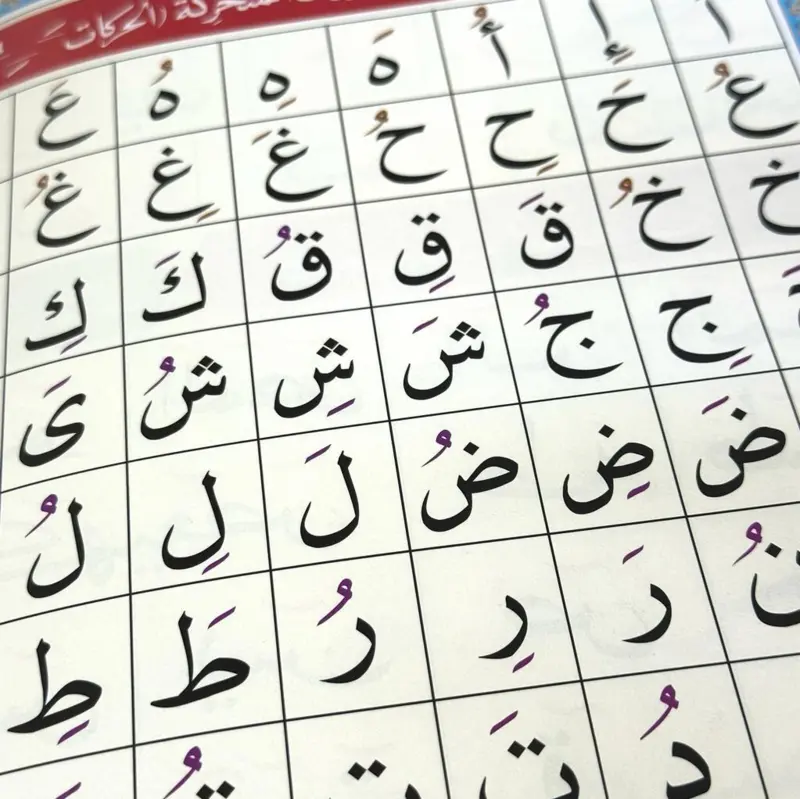 Noorani Qaida, A4 størrelse