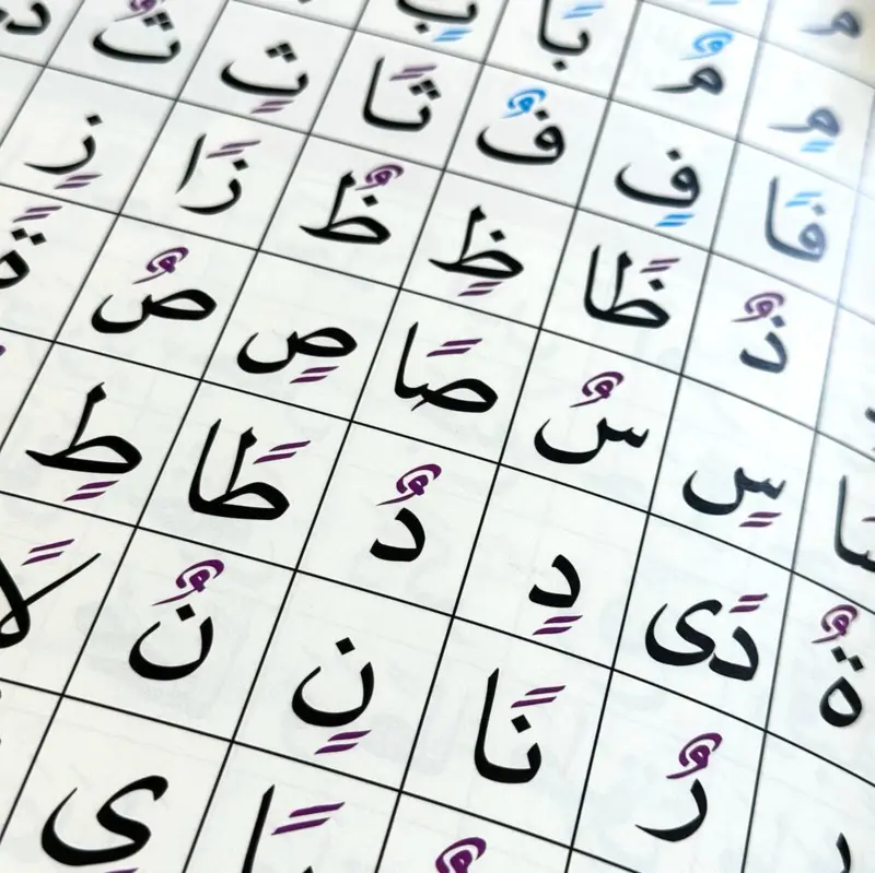 Noorani Qaida, A4 størrelse