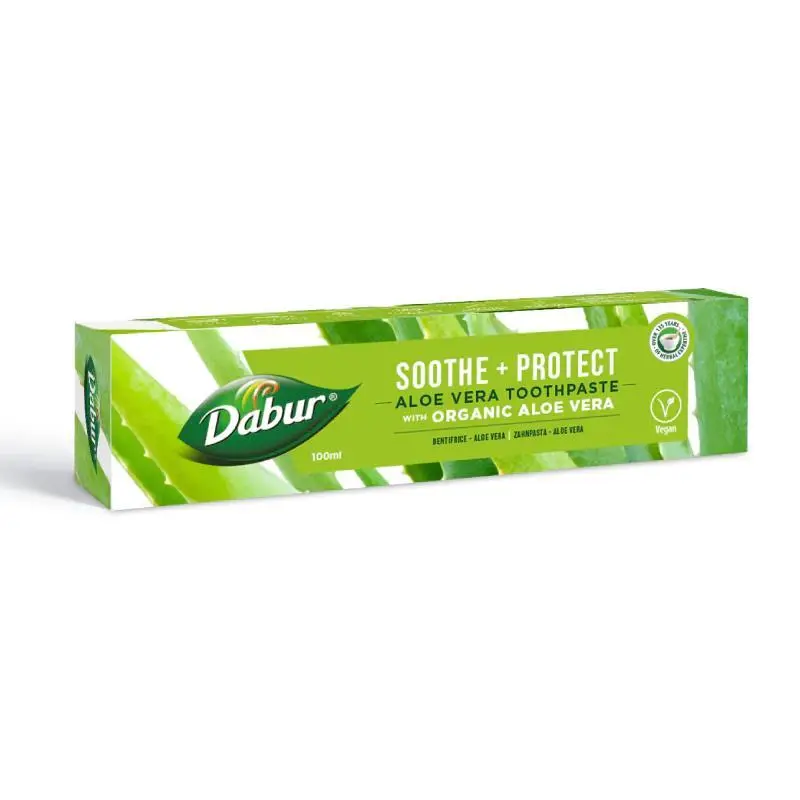 Dabur Soothe Protect Aloe Vera tandpasta, 100 ml