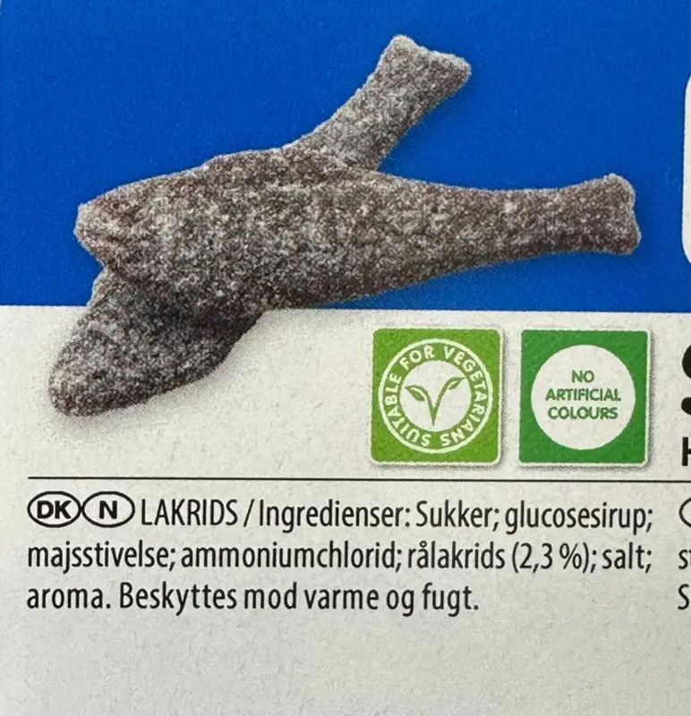 Salzige Lakritz-Haribo, 1,6 kg