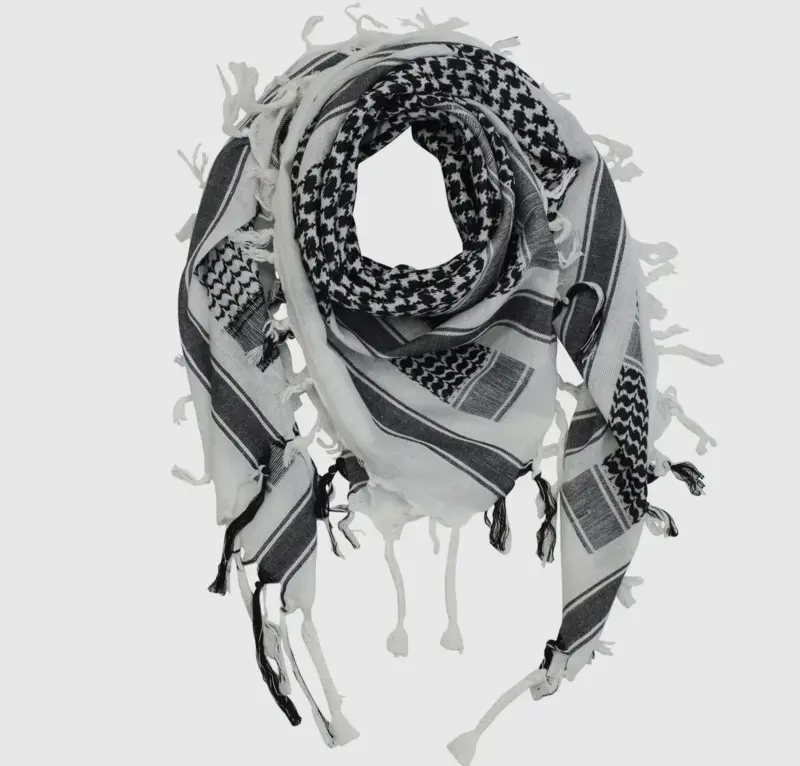 Hvid/Sort Keffiyeh