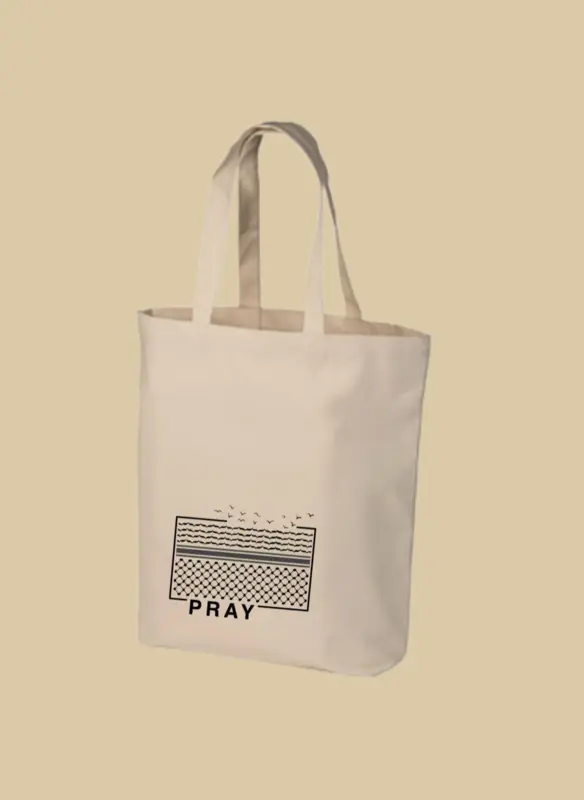 Pray Støt Palæstina Mulepose