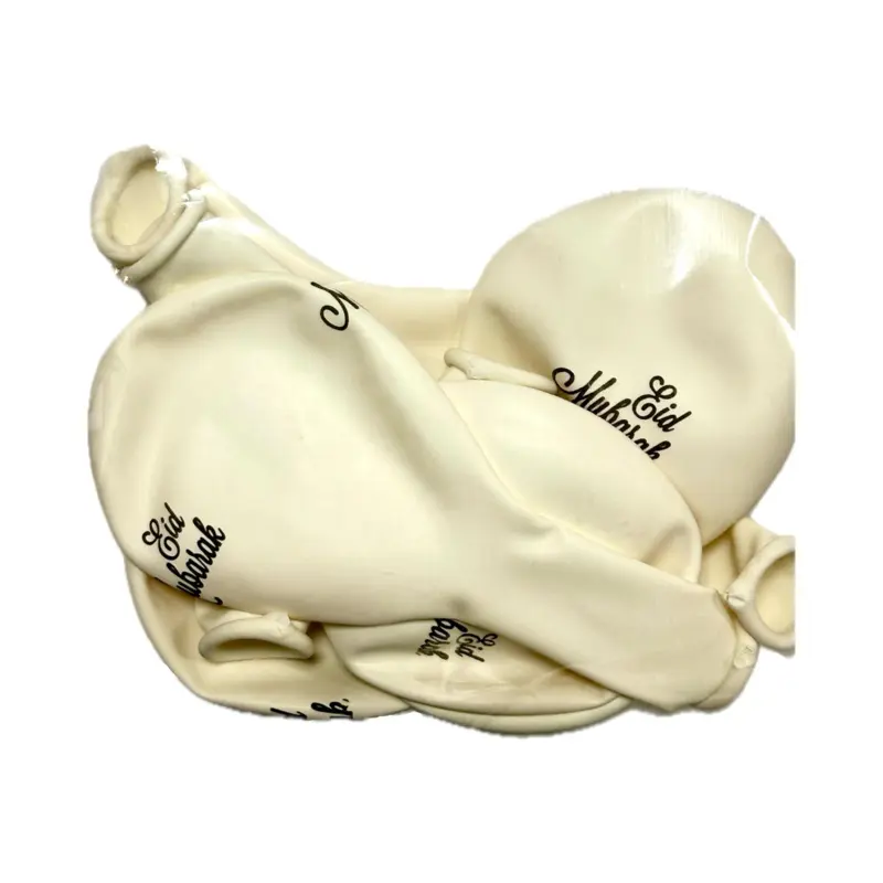 Vita Eid Mubarak-ballonger, 6 st