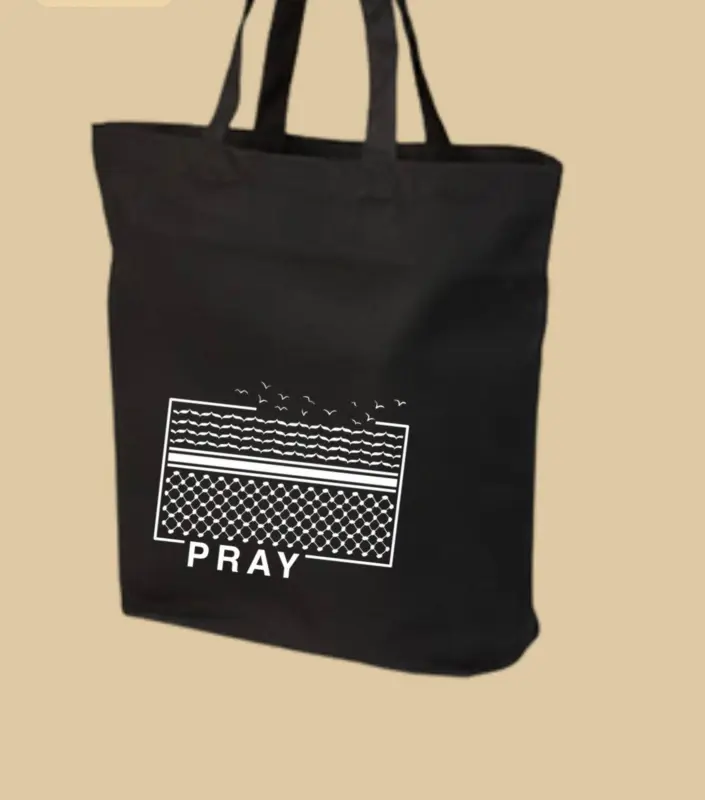 Pray Støt Palæstina Mulepose