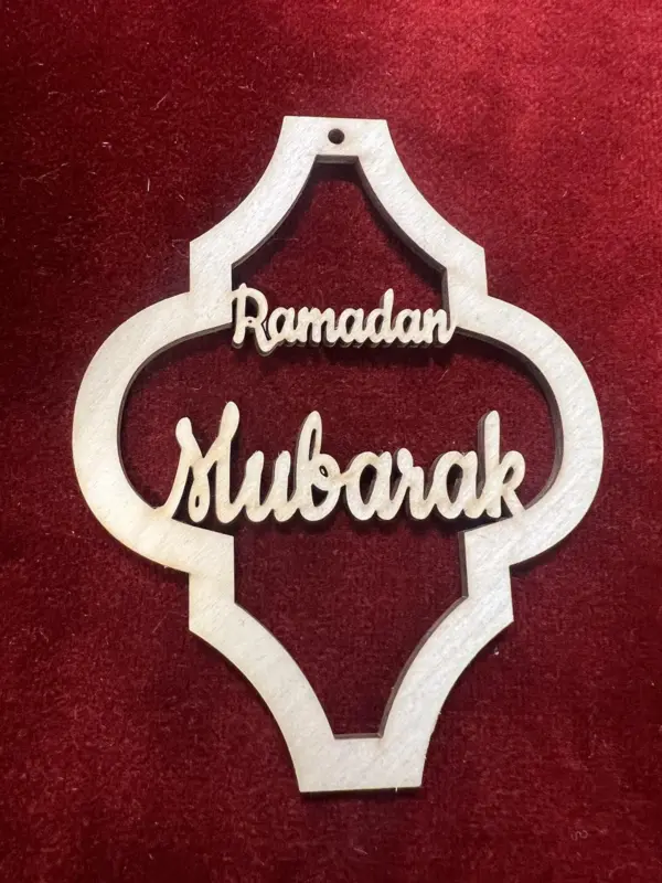 Lanterne Træpynt (Dansk produceret)