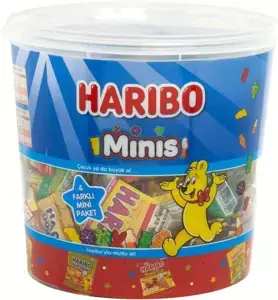 Haribo mini poser spand (1000 gr)