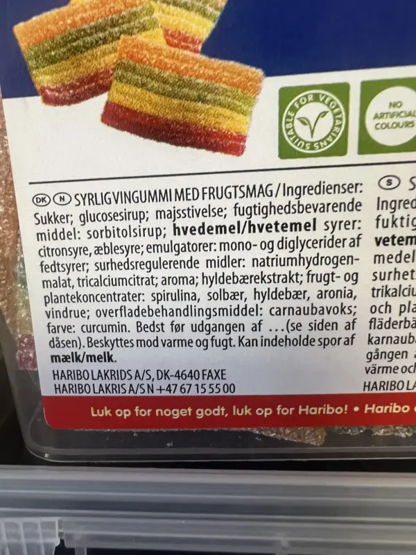 Miami Sour 1,8 Kg Haribo