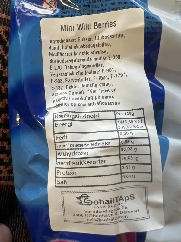 Mini Wildberries Dulceplus 1 kg