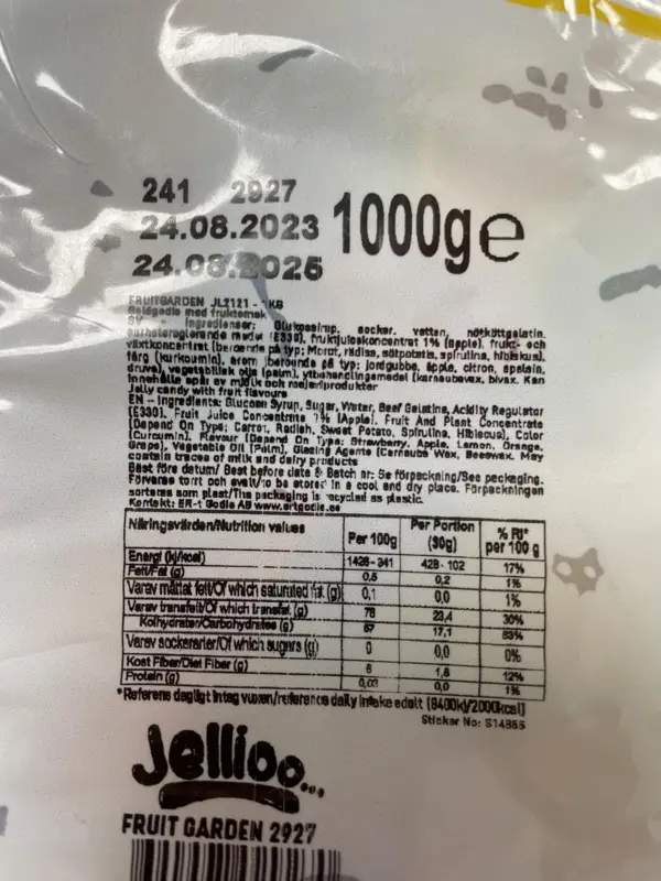 Jellioo Eldorado 1kg