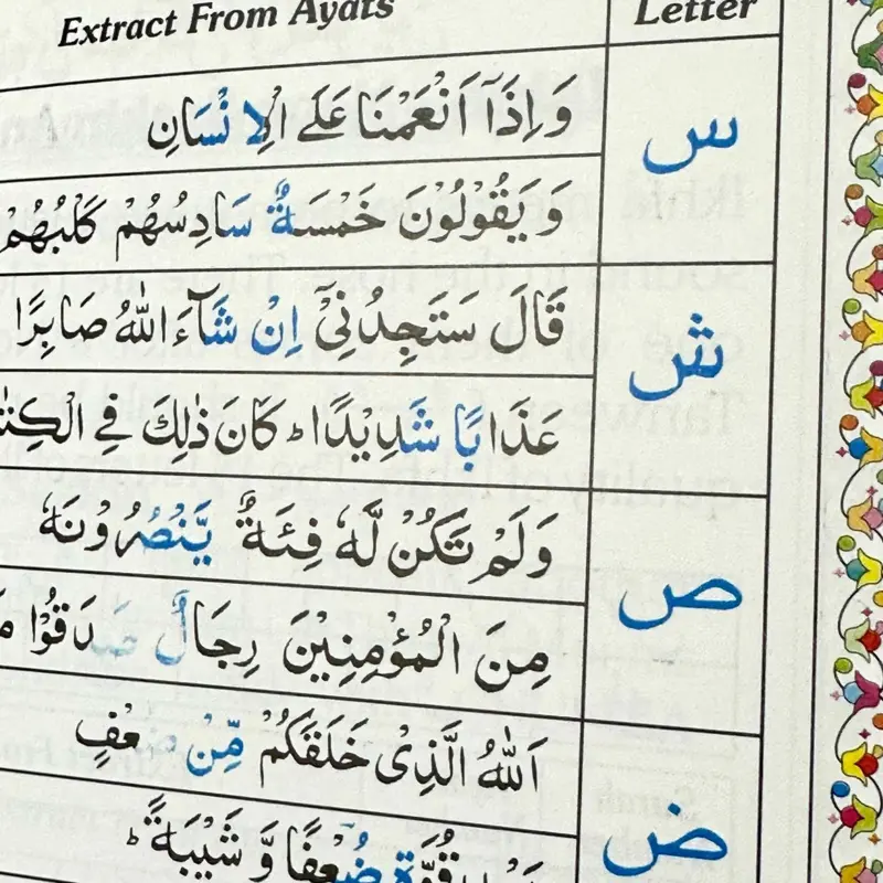 Tajweed Quran mit Farbcode, nur 30. Teil Juz Amma