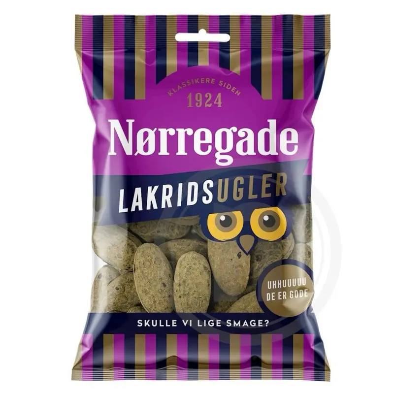 Lakrids Ugler, Nørregade 100g