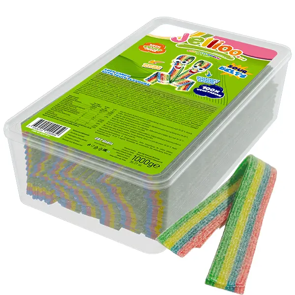 Jellioo Sour Belts Rainbow 1kg