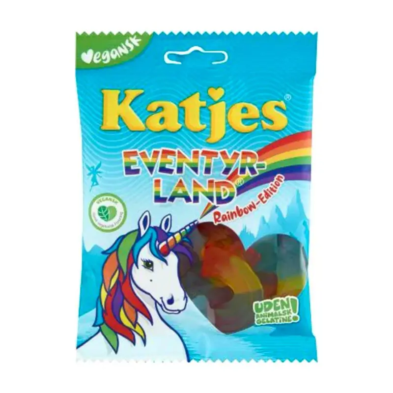Katjes Eventyrland Rainbow Edition, 80g