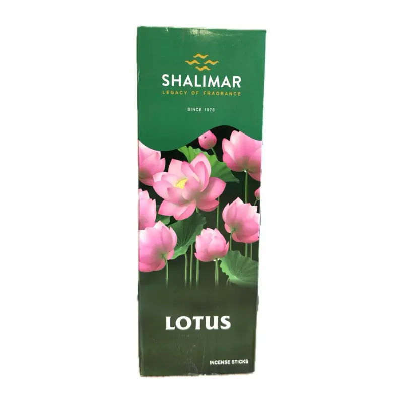 Lotus rökelsepinnar från Shalimar