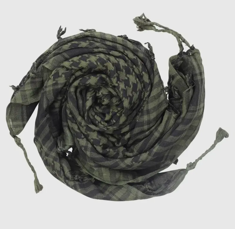 Army Grøn/Sort Keffiyeh