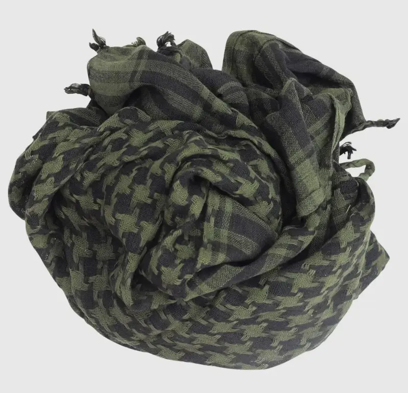 Army Grøn/Sort Keffiyeh