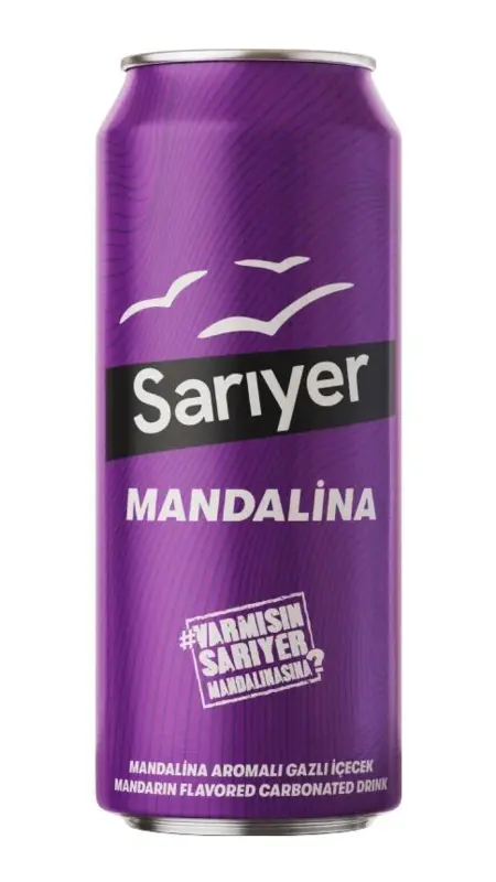 Sariyer Mandarin 330ml (Bedst før 12/12-2025)