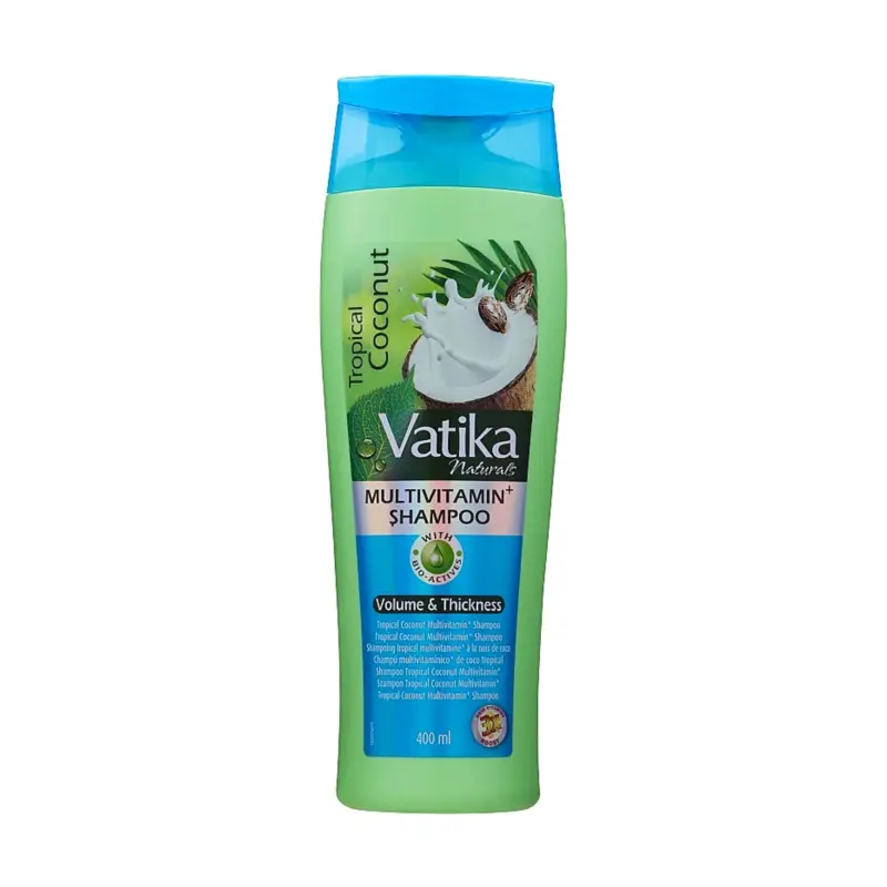 Vatika Tropical Coconut Shampoo, 400ml