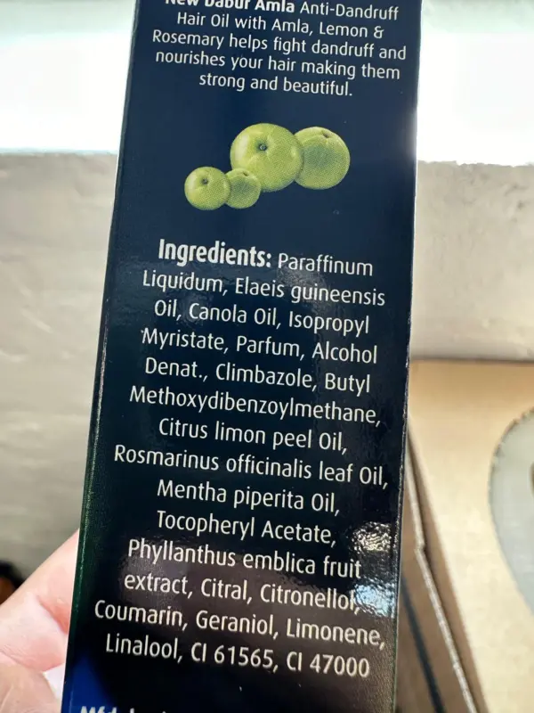 Amla anti-mjäll hårolja, 200ml