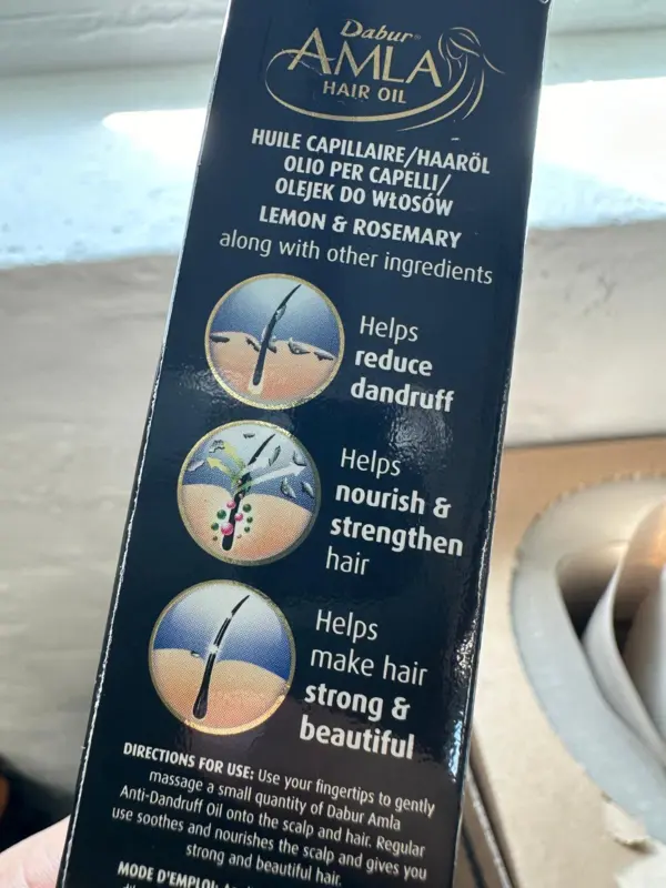 Amla anti-mjäll hårolja, 200ml