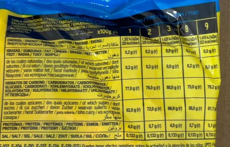 Pizzastücke, damel, 1kg