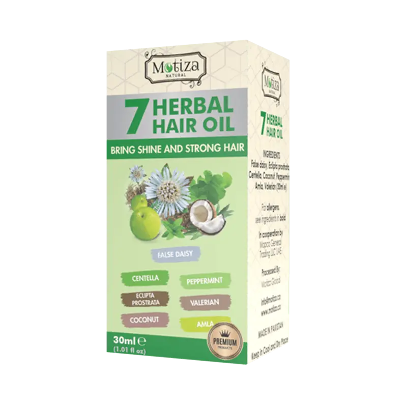 7 Herbal Hair Oil - Motiza