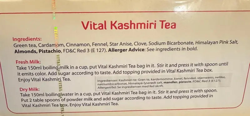 Kashmiri Tea