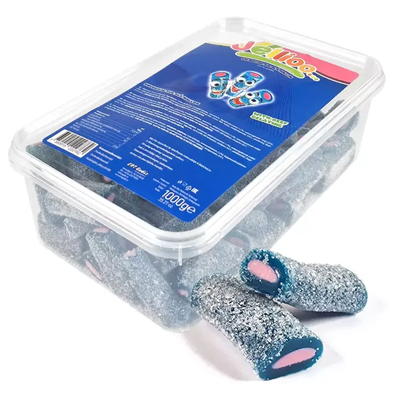 Sure Blå Hindbær - Jellioo 1kg