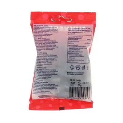 Sød Lakrids - Evers 70 gr (sukkerfri) (bedst før 01-2026)