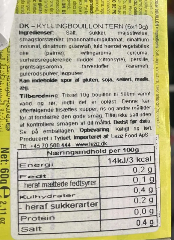 Kent Kycklingbuljong - 60g