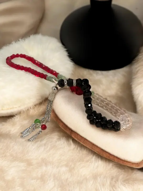 Palästina Tasbih mit 99 Perlen