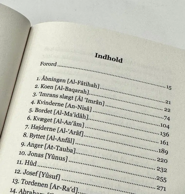 Koranen på dansk