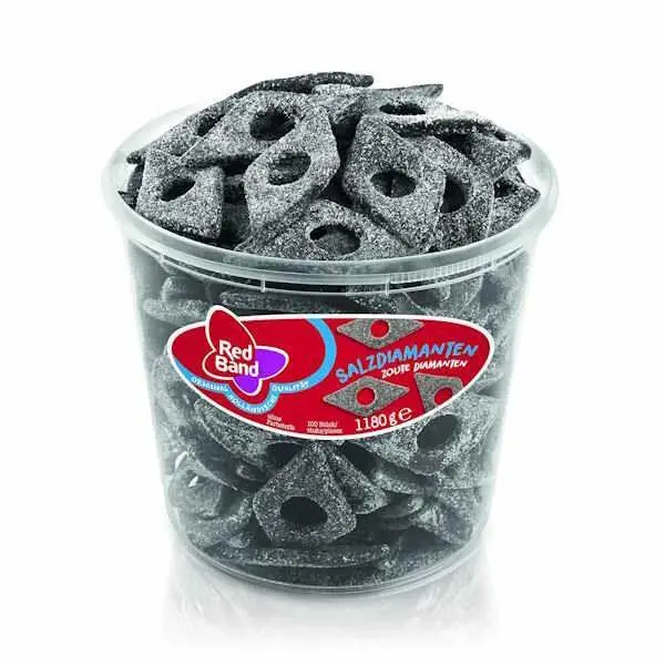 Red Band Salt Diamanter 1180g