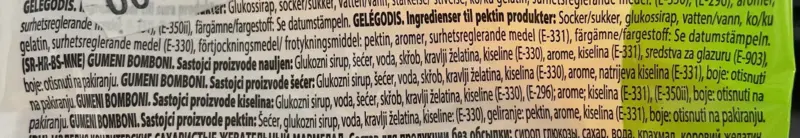 Oiled Jellies Wild Strawberries 1kg - Jake