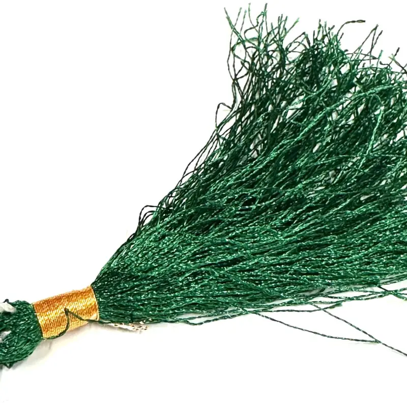 Kristallgrüne Tasbih mit 33 Perlen