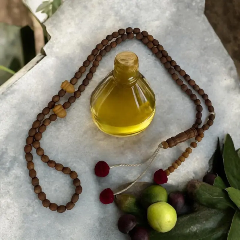 Olivbaum-Tasbih mit 33 Perlen