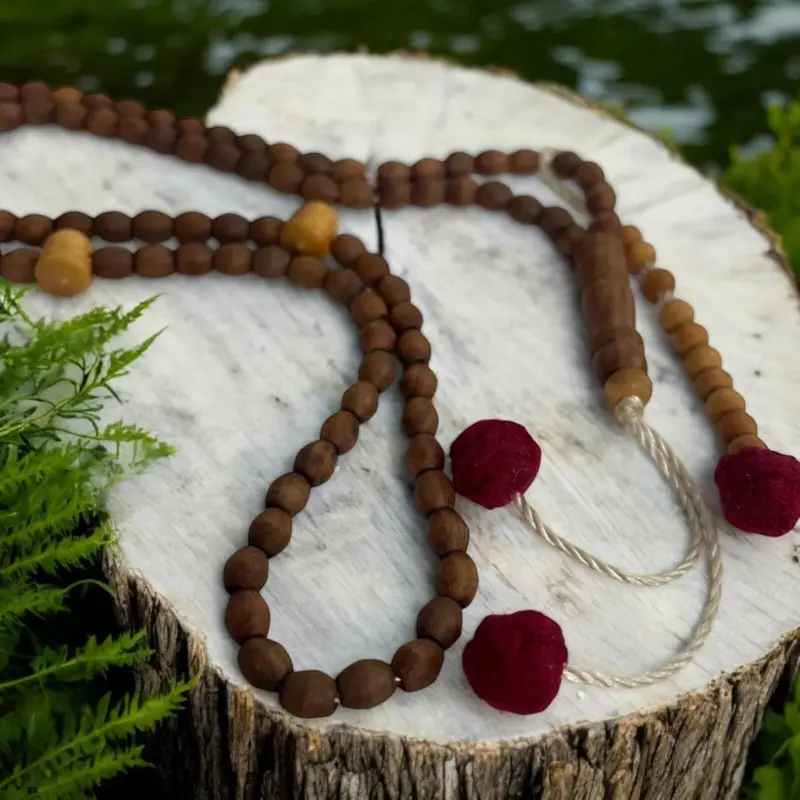 Olivbaum-Tasbih mit 33 Perlen