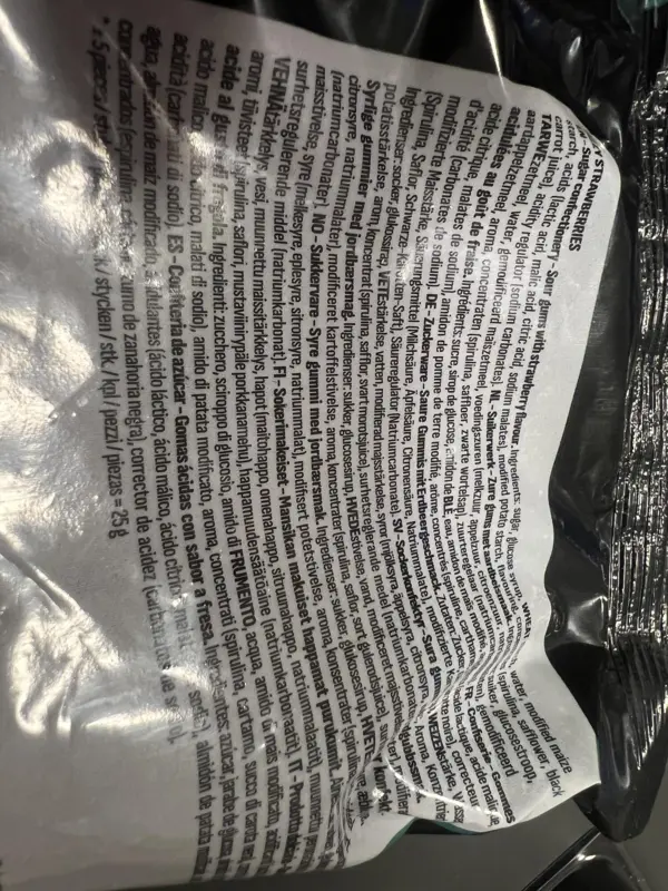 Frisisa Fizzi Strawberries 1500g (vegan)