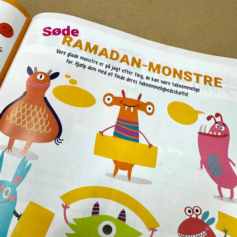 Ramadan Hæfte med 72 sider Opgaver
