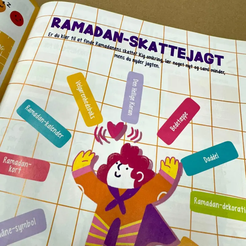 Ramadan Hæfte med 72 sider Opgaver