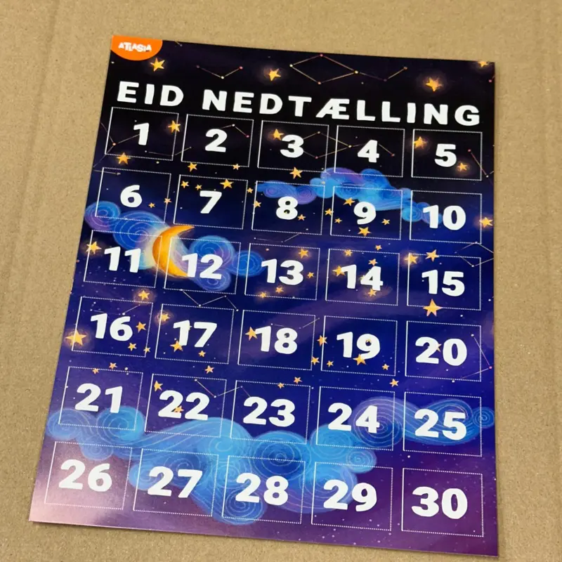 Ramadan Hæfte med 72 sider Opgaver