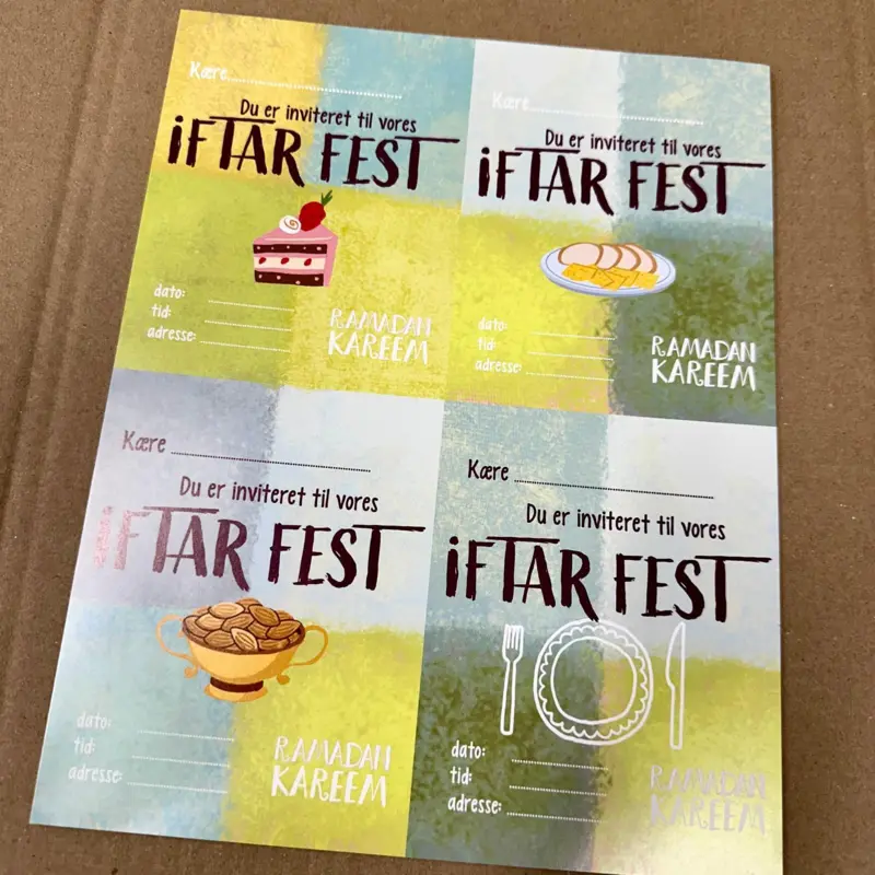 Ramadan Hæfte med 72 sider Opgaver