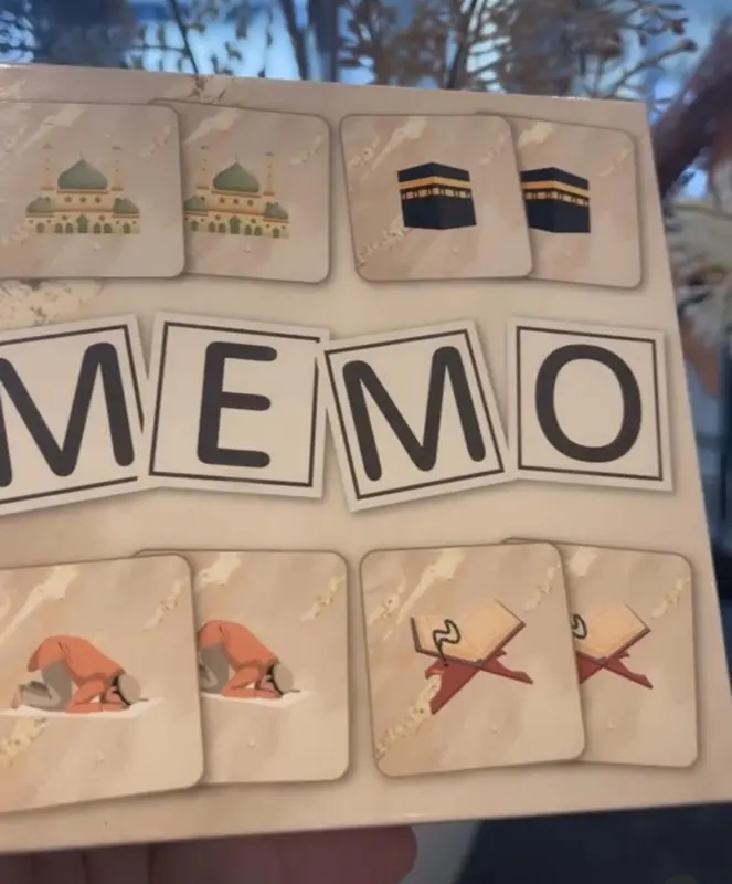 Memo, Memory Game Vendespil