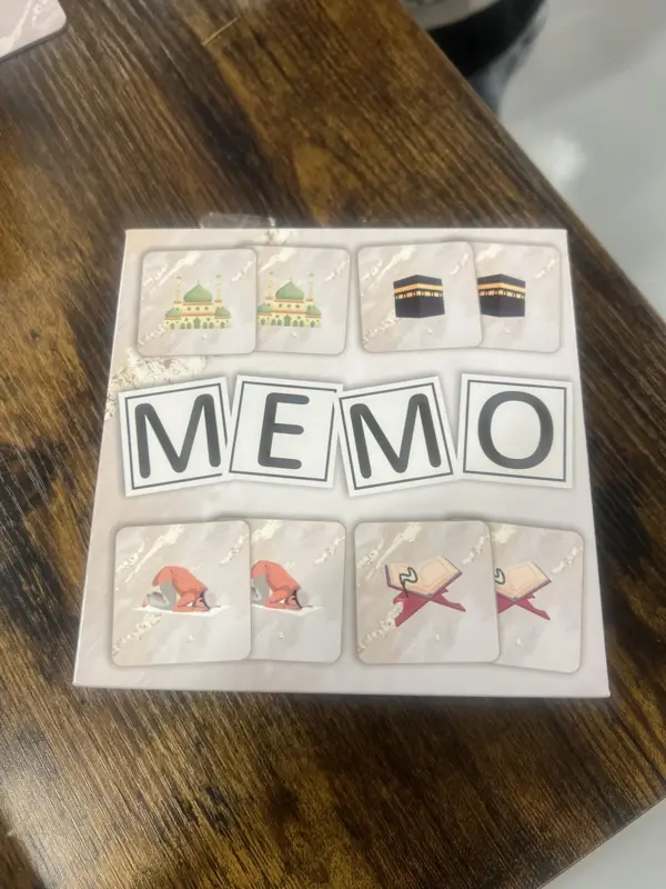 Memo, Memory Game Vendespil