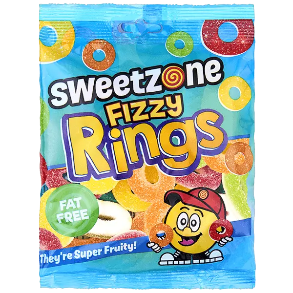 Fizzy Rings 170g Sweetzone