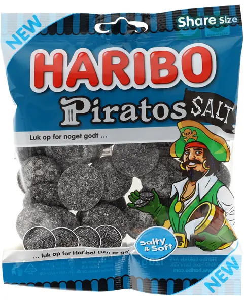 Piratos Salt Haribo 120g