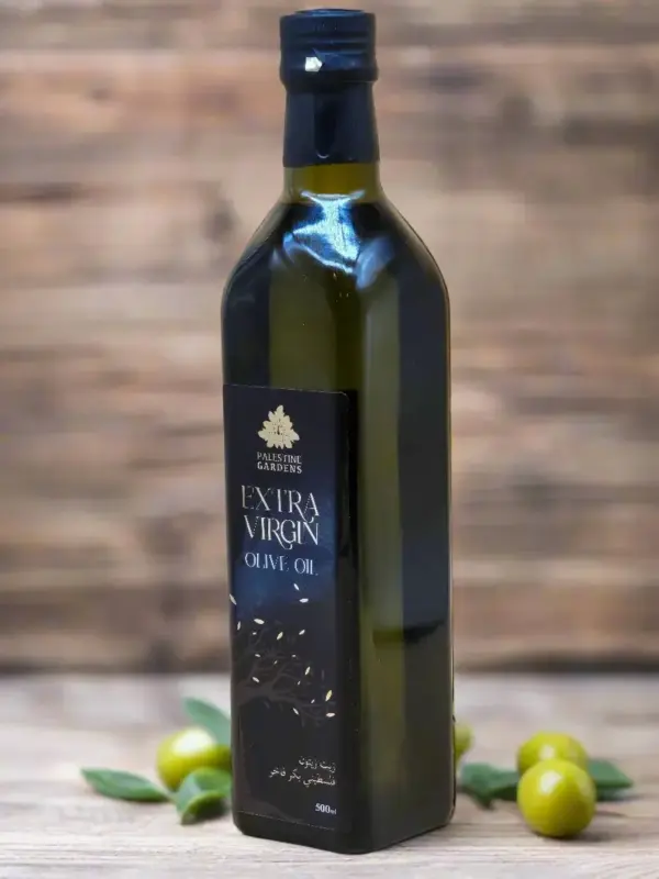 Extra Virgin Olive Oil 750ml Palestine Garden