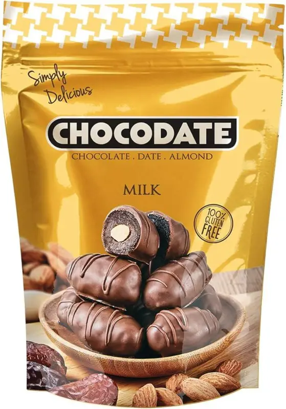 Chokodadlar från ChocoDate Mjölk 230g